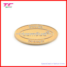 Custom Embossed Logo Metal Brand Sticker